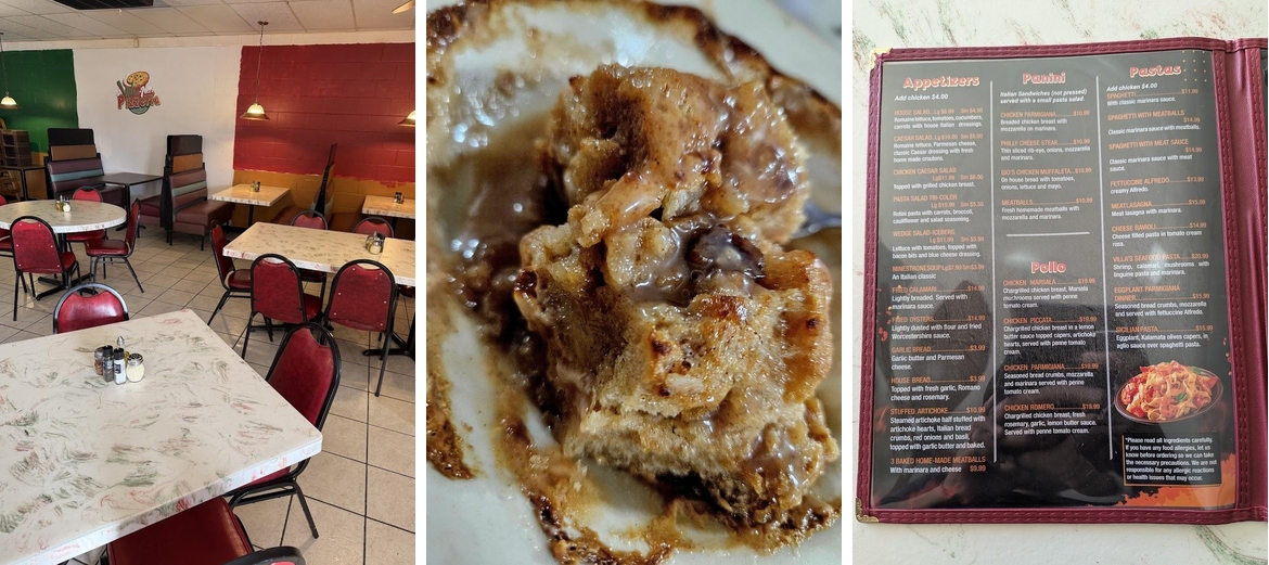 Villa Neri Pizzeria Menu
