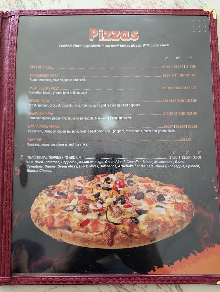 Villa Neri Pizzeria Menu image 4